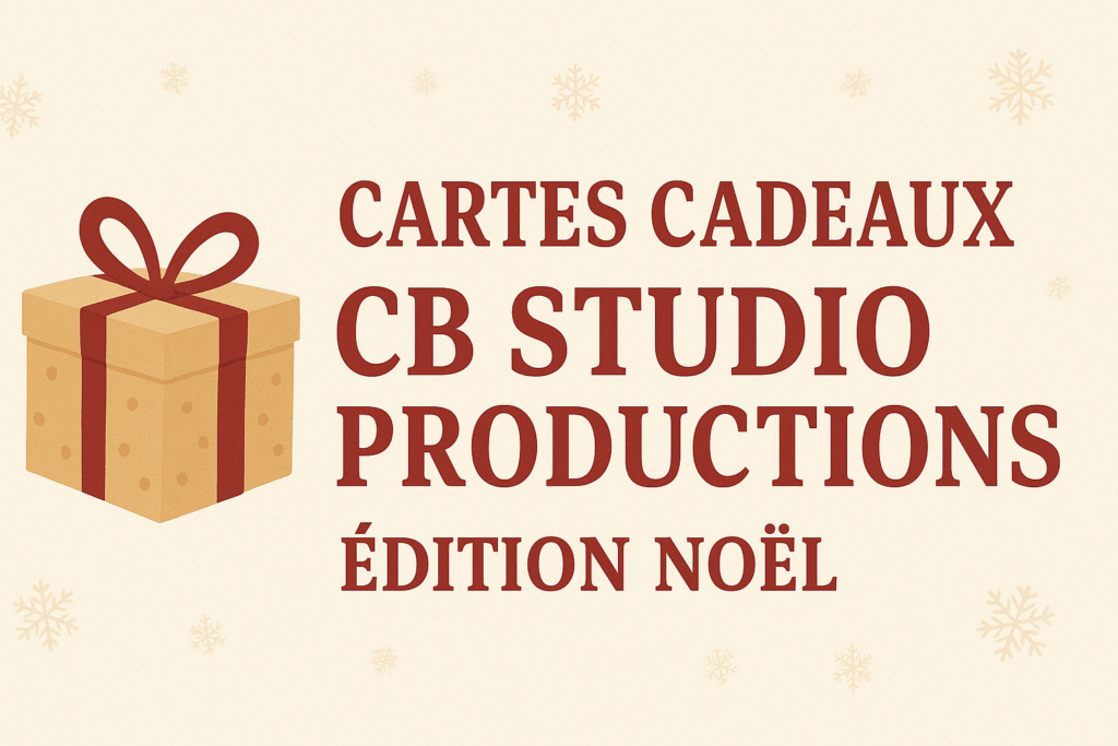 Cartes Cadeaux CB Studio Productions – Edition Noël